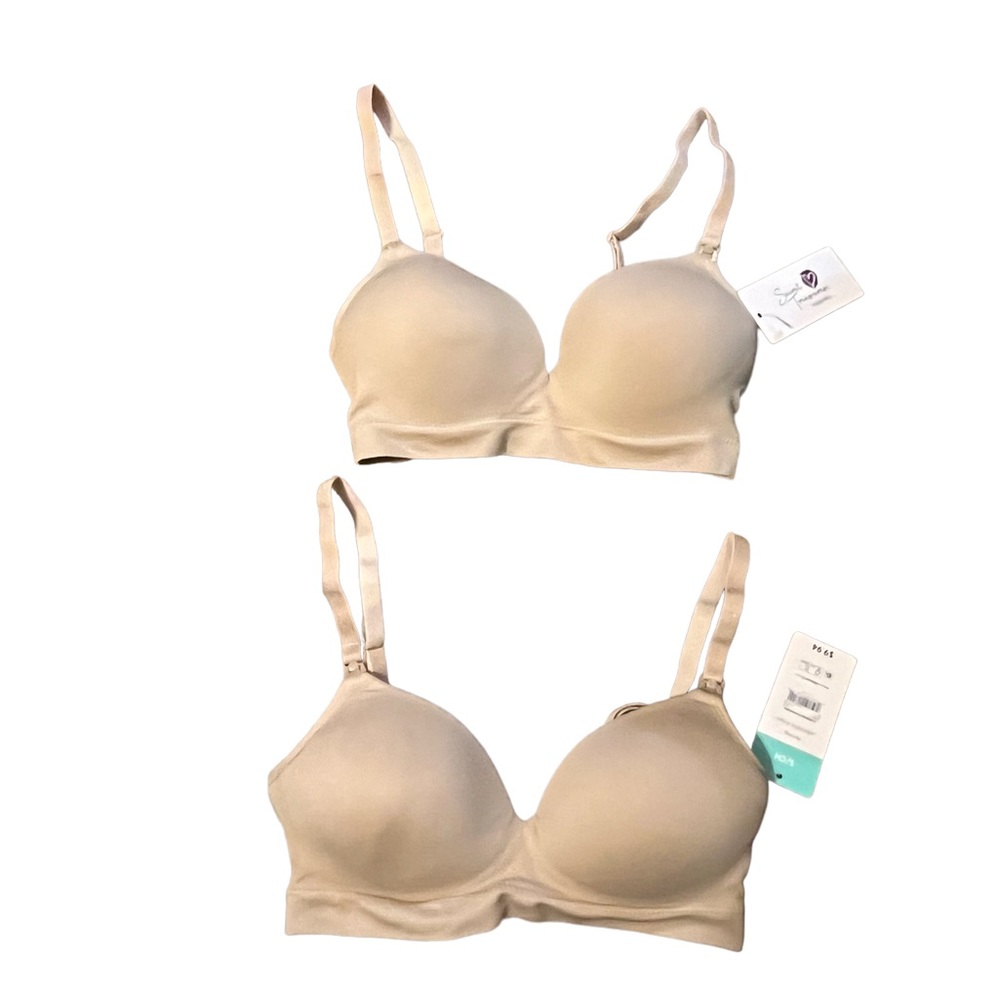 🌟NWT🌟 Two Secret Treasures Maternity Wireless Padded Nursing Bra - Size Small